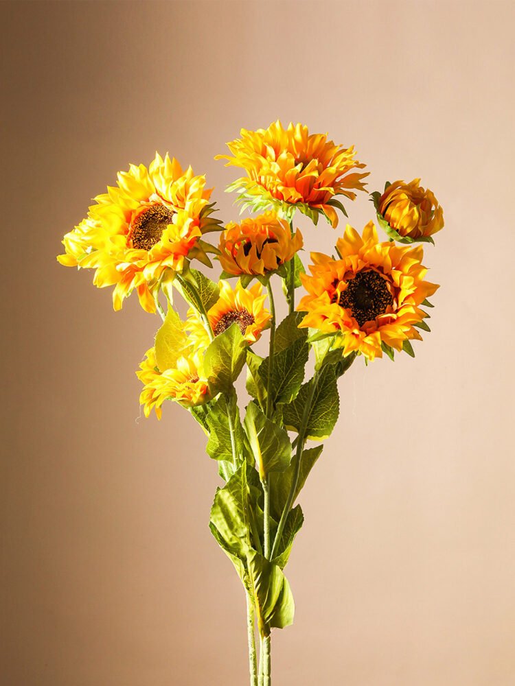 zhutu1 Wabiv Simulated sunflower flower