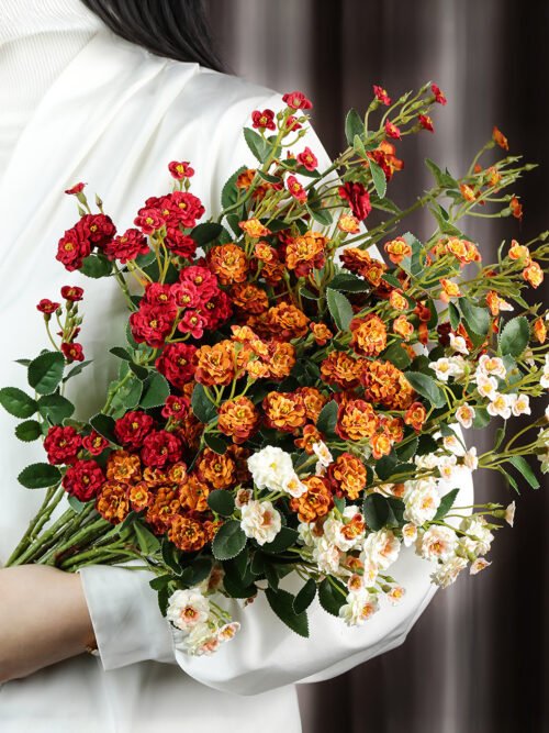 Wabiv artificial roses