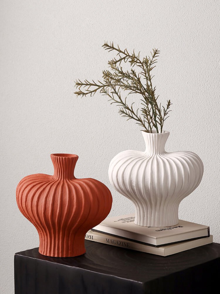 lantern fruit flower vase