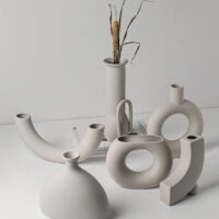 Wabiv Unglazed vases