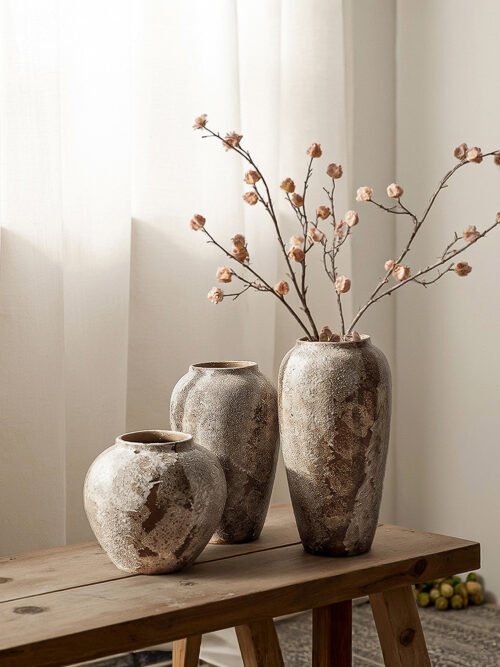 Vintage-style vases