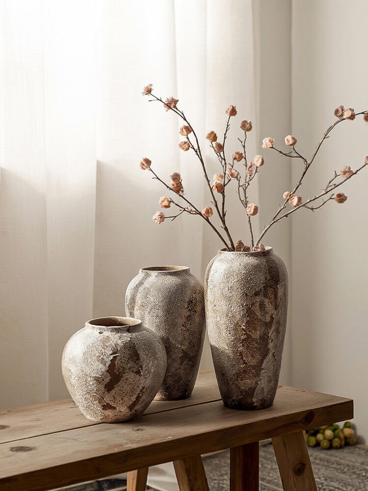 Vintage-style vases