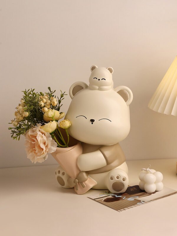 Hug Bear Bouquet Ornament