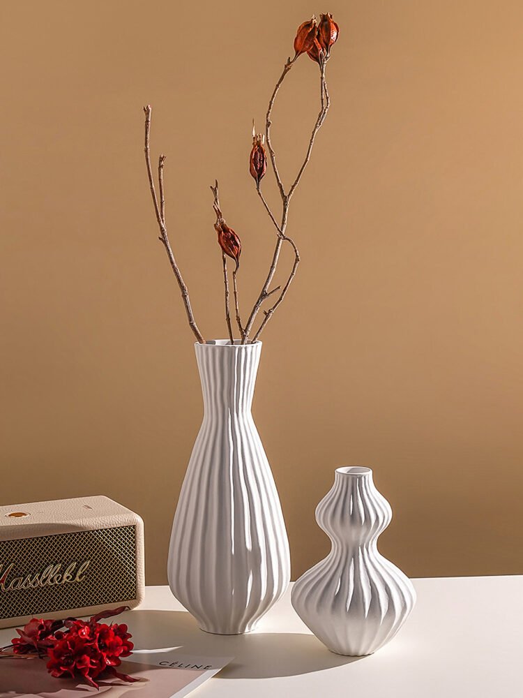 Wabiv Retro striped vase