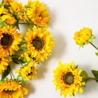 zhutu2 Wabiv Simulated sunflower flower