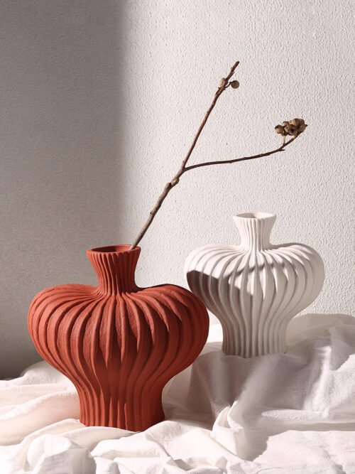 lantern fruit flower vase