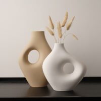 Wabiv Wabi-sabi sensual handle vase