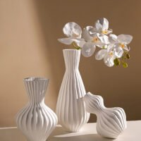 Wabiv Retro striped vase