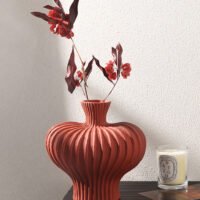 lantern fruit flower vase