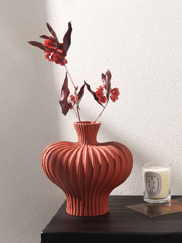 lantern fruit flower vase