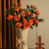 Bow-shaped bouquet vase