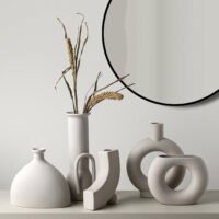 Wabiv Unglazed vases