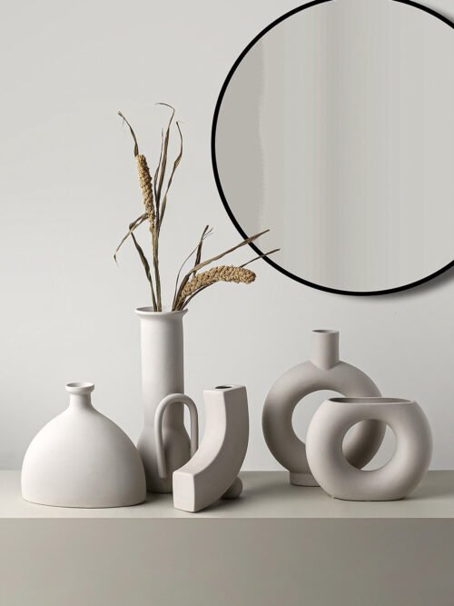 Wabiv Unglazed vases