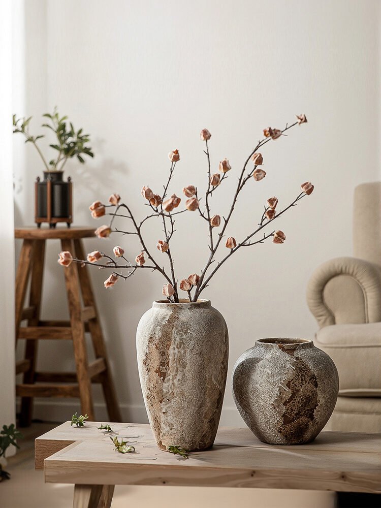 Vintage-style vases