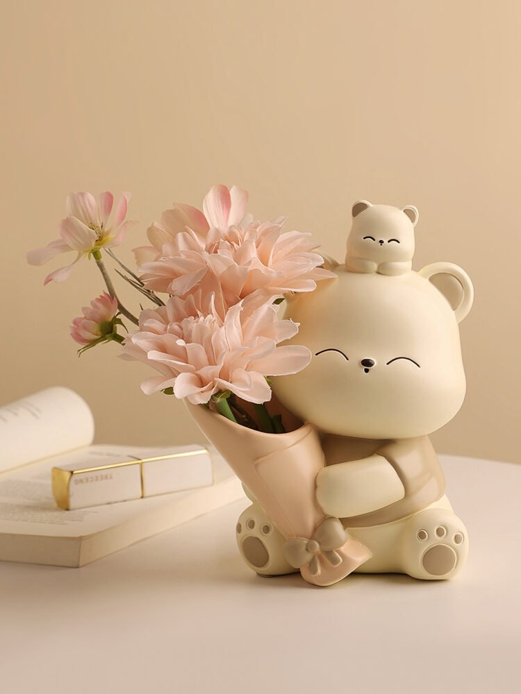 Hug Bear Bouquet Ornament