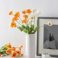 Wabiv Simulated poppy flowers