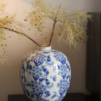 zhutu4 Ink and blue porcelain bottle