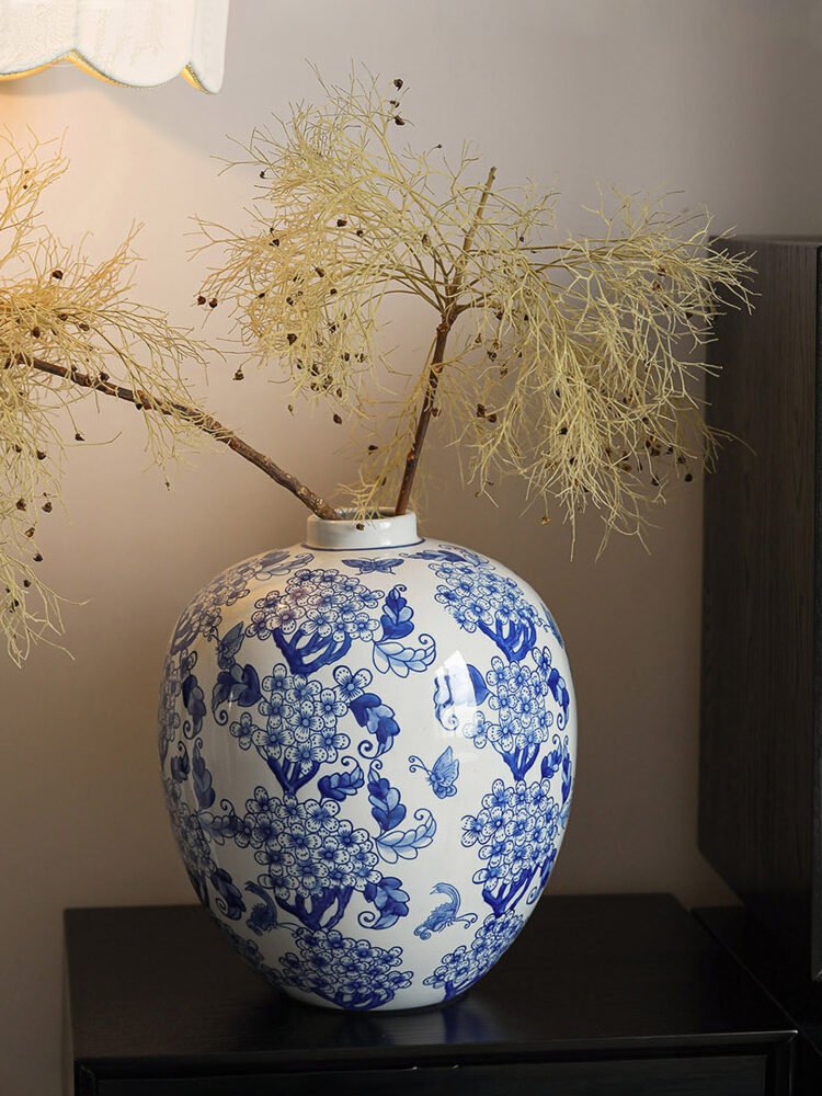 zhutu4 Ink and blue porcelain bottle