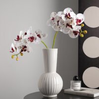 zhutu4 Wabiv spherical striped vase