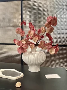 lantern fruit flower vase