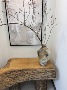 Wabi-sabi style vase