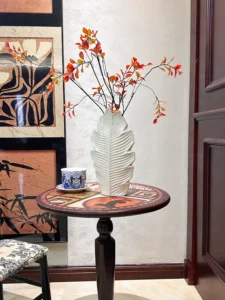 Wabiv Nordic leaf vase