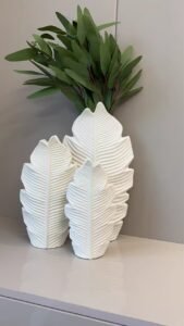Wabiv Nordic leaf vase