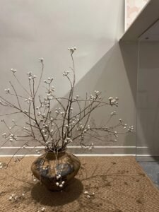 Wabi-sabi style vase