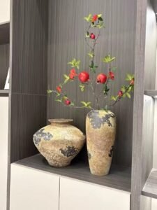 Wabi-sabi vintage vase