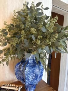 Wabi-sabi pleated ceramic vase