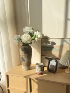 Wabi-sabi vintage vase