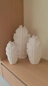 Wabiv Nordic leaf vase