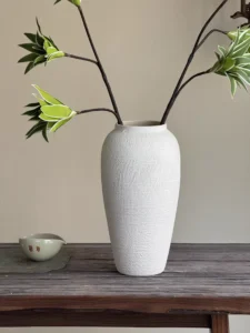 Wabiv Textured stone vase