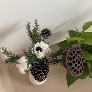 Natural dried flower arrangements