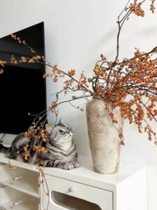 Wabi-sabi style art vases