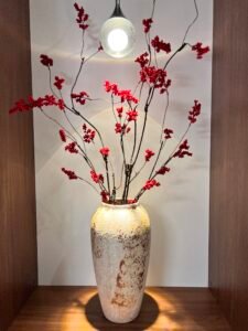Wabi-sabi style art vases