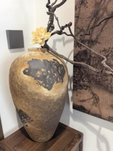 Wabi-sabi vintage vase