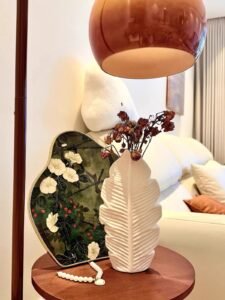 Wabiv Nordic leaf vase