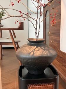 Wabi-sabi style vase