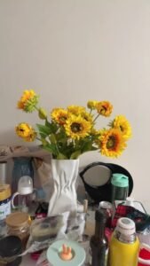 Wabiv Simulated sunflower flower