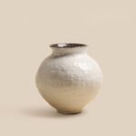 Wabiv pure joy minimalist elegant white ceramic vessel for modern homes