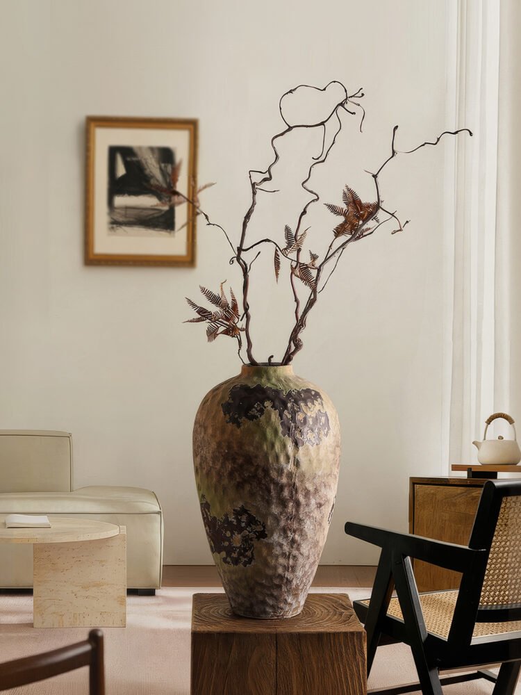 Wabiv Yunyin style minimalist floral ceramic vessels for serene spaces