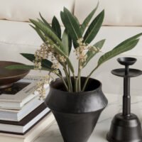 Wabiv elegant light picking ceramic flower utensil for delicate floral arrangements
