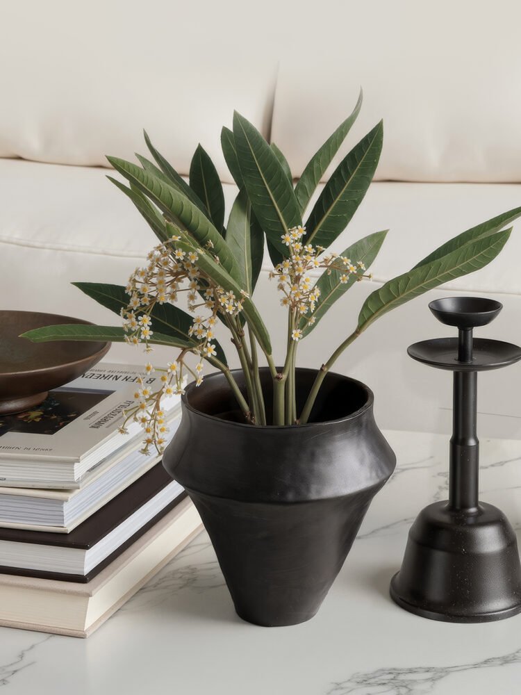 Wabiv elegant light picking ceramic flower utensil for delicate floral arrangements