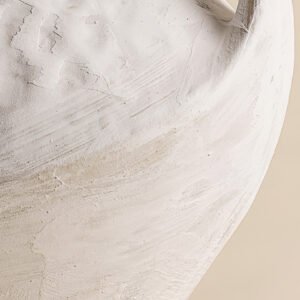 Wabiv creative snow wave textured single-handled ceramic vase
