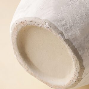 Wabiv creative snow wave textured single-handled ceramic vase